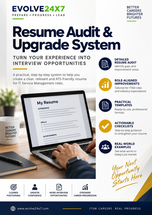 Resume Audit & Upgrade System