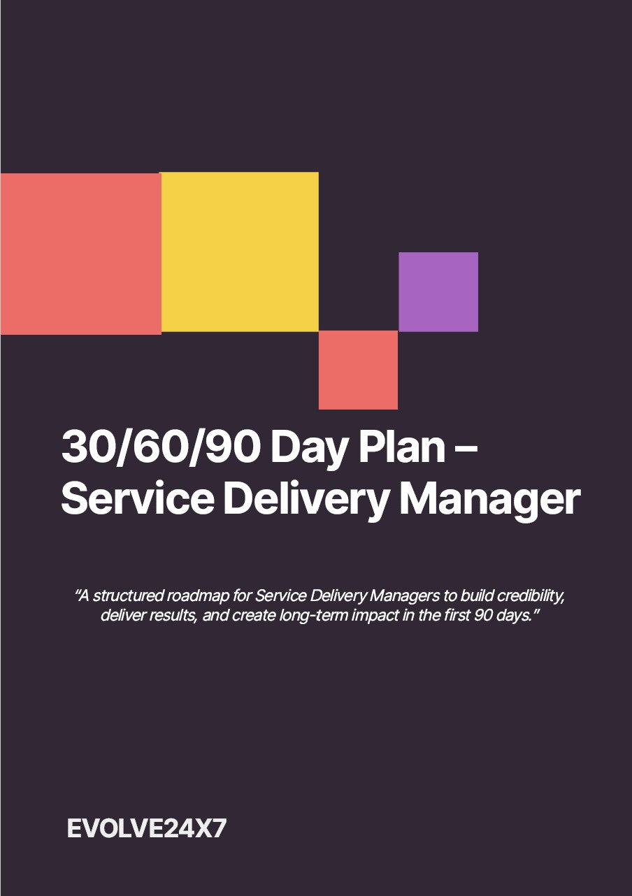 Service Delivery Manager Career Kit