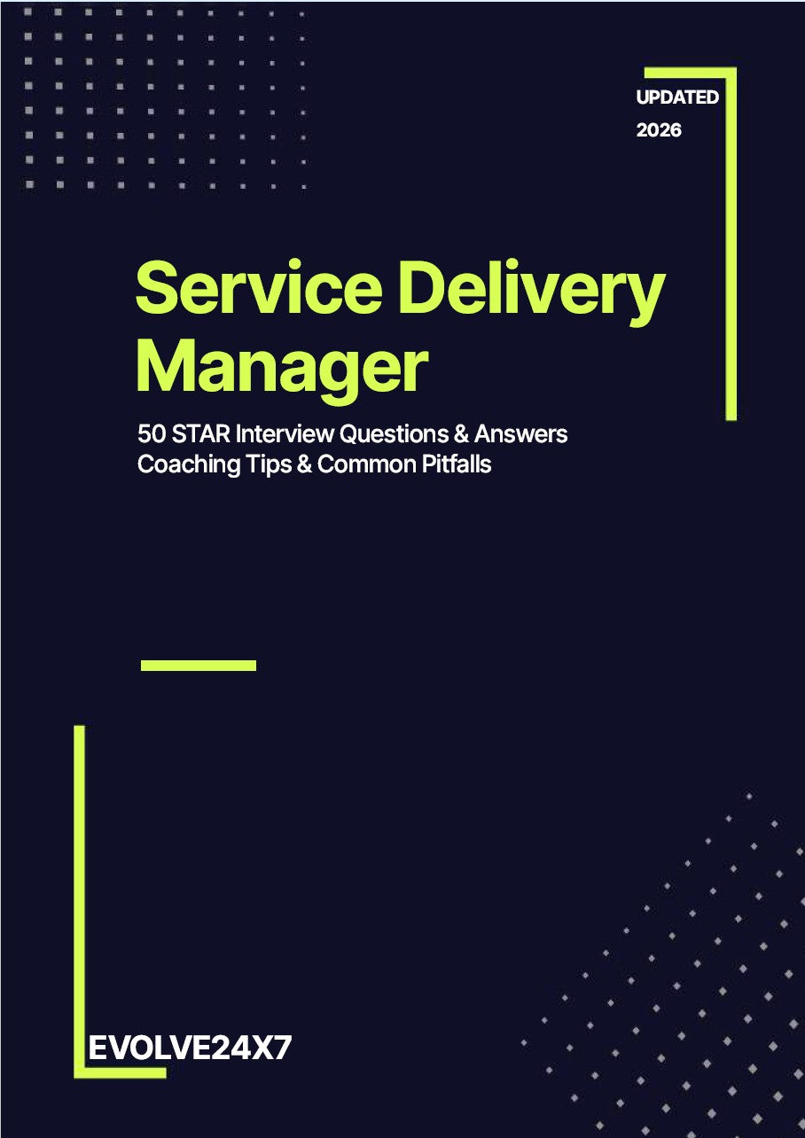 Service Delivery Manager Career Kit