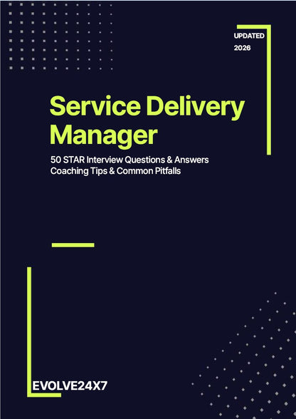 Service Delivery Manager Career Kit