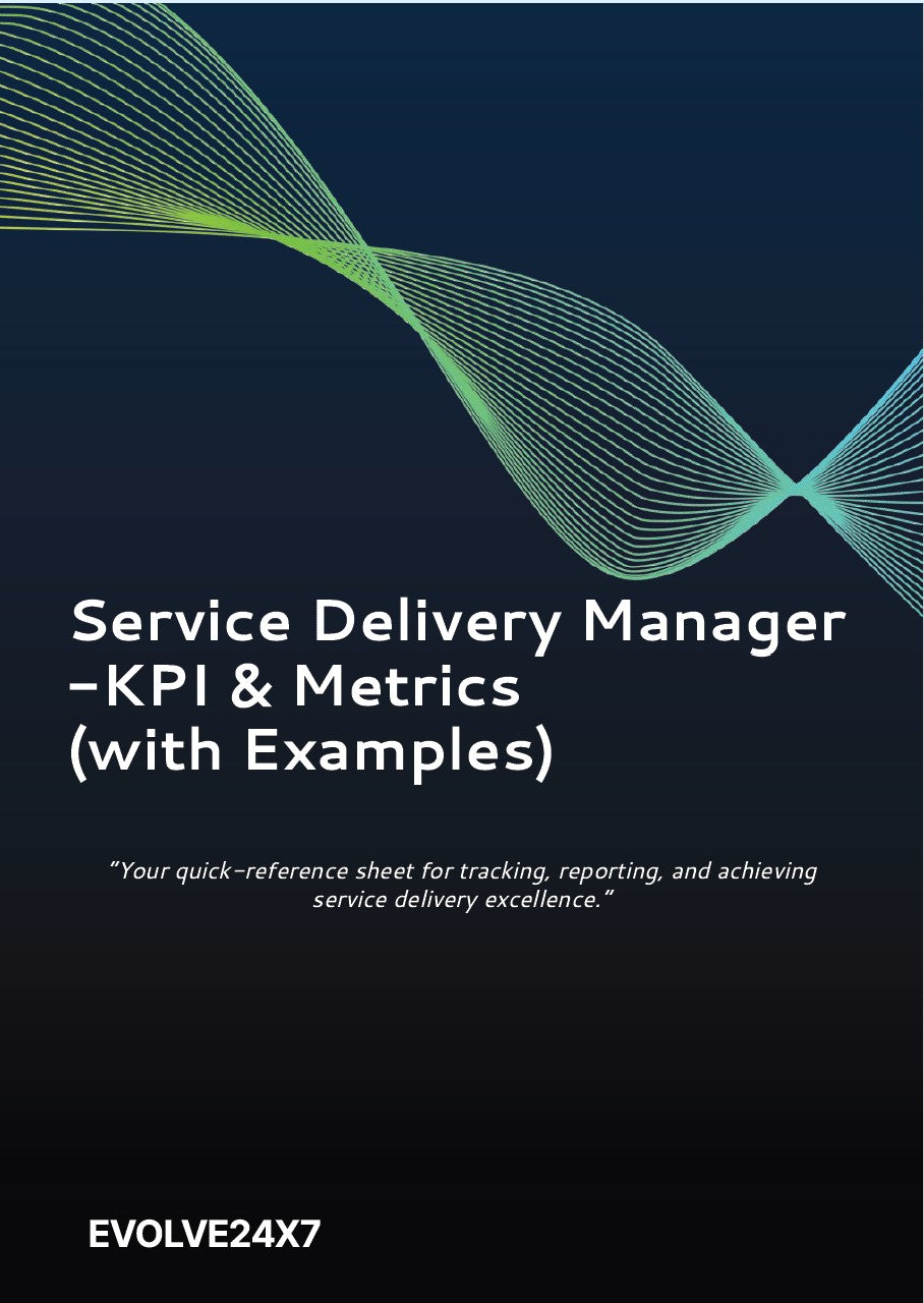 Service Delivery Manager Career Kit