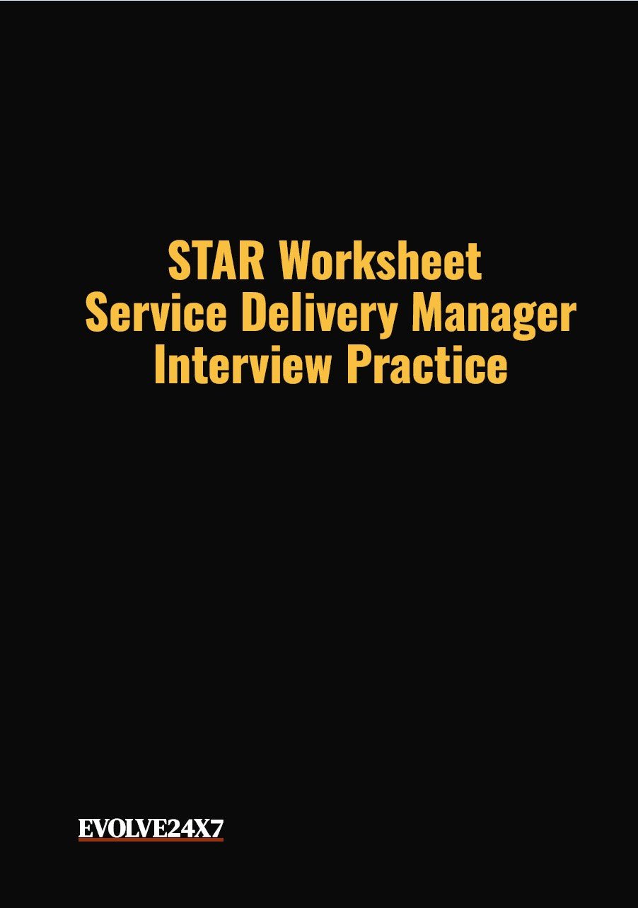 Service Delivery Manager Career Kit