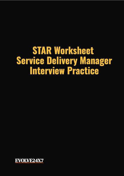 Service Delivery Manager Career Kit