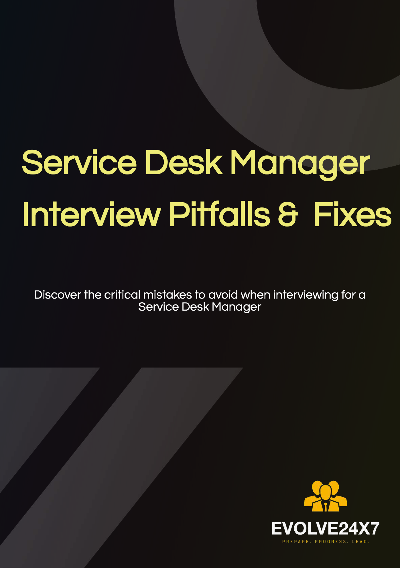 Service Desk Manager Career Kit