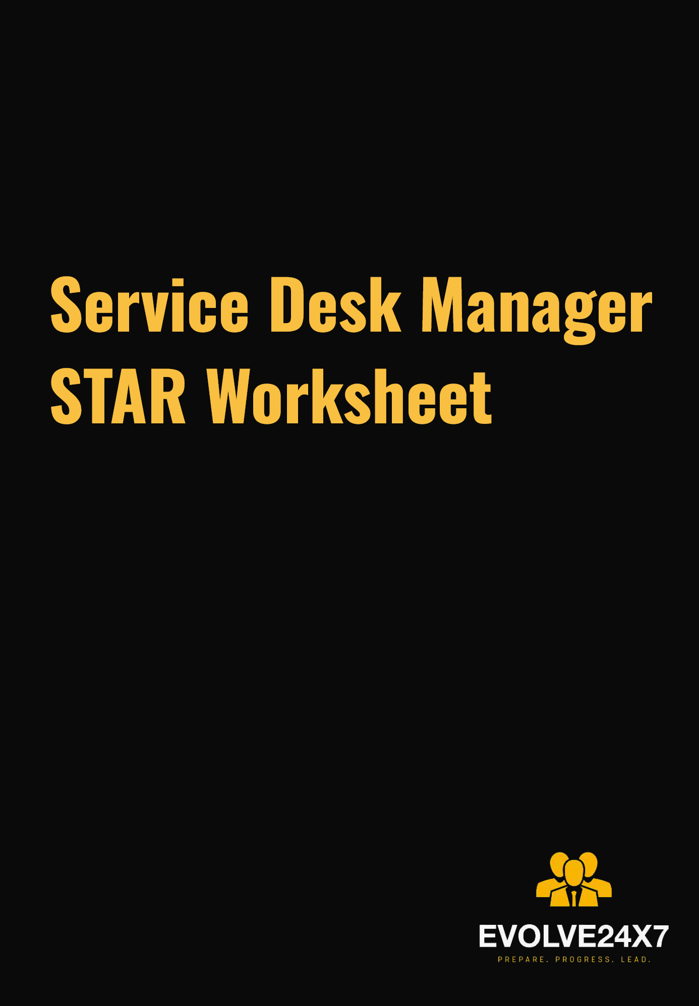 Service Desk Manager Career Kit